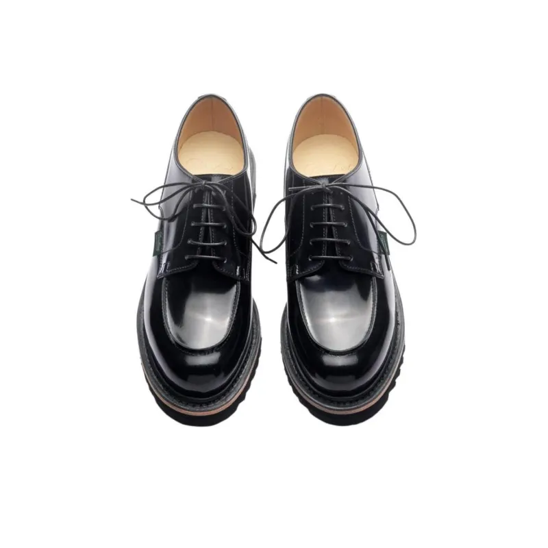 Paraboot Chambord Casual Single Shoes Women's Black-4