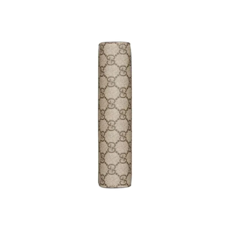 GUCCI GG Marmont Canvas Wallet Women's Beige & Ebony & Light Pink-5