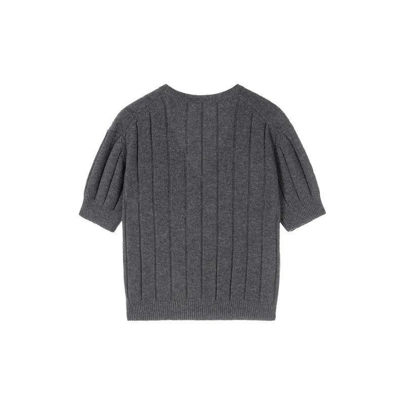 Miss Sixty Knitwear Women's Dark Heather Gray-1