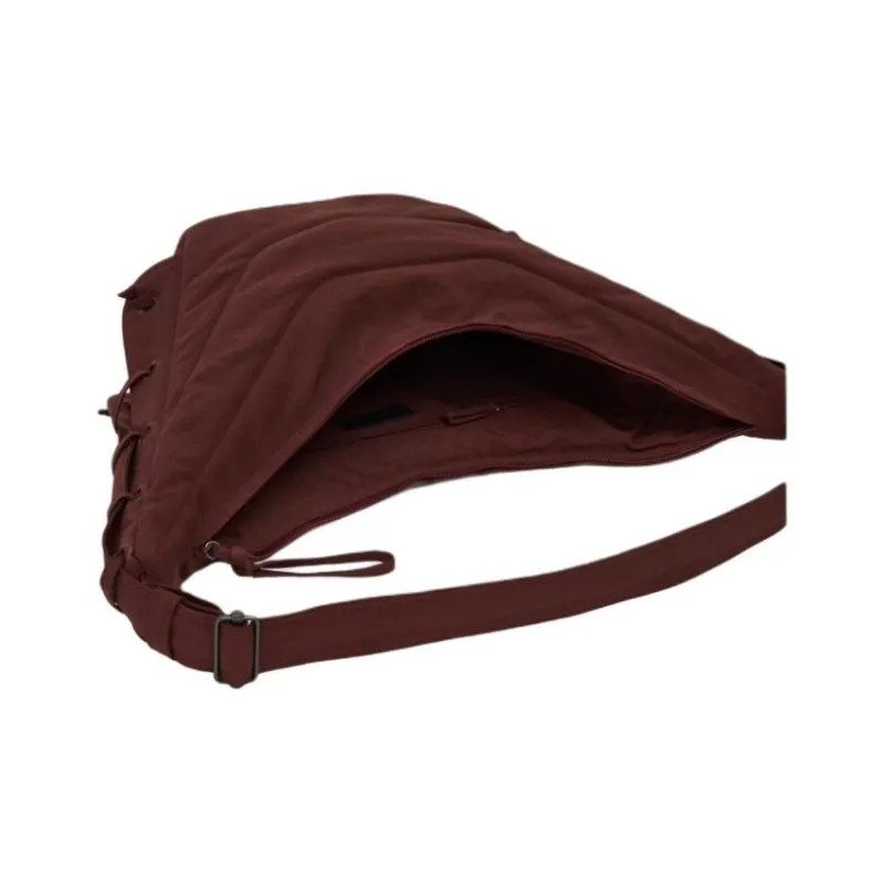 Lemaire Fabric Shoulder Bag Unisex Crushed Berry-1