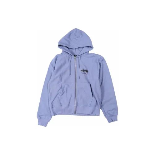 Stüssy Logo-print Zip-up Hoodie