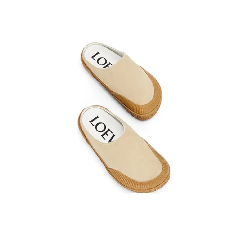 LOEWE Terra Vulca Stylish Sandal Men's Gold-3