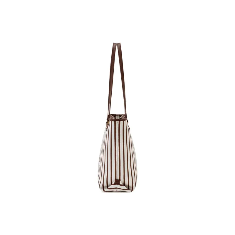 Hush Puppies Split Cow Leather With Synthetic Leather Shoulder Bag Tubas Women's Black/Brown-8