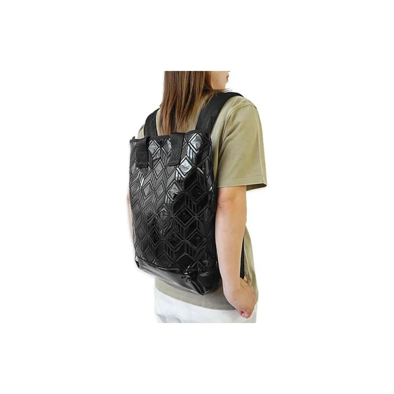 Adidas Originals Polyurethane Handbag Backpack Unisex Black-5