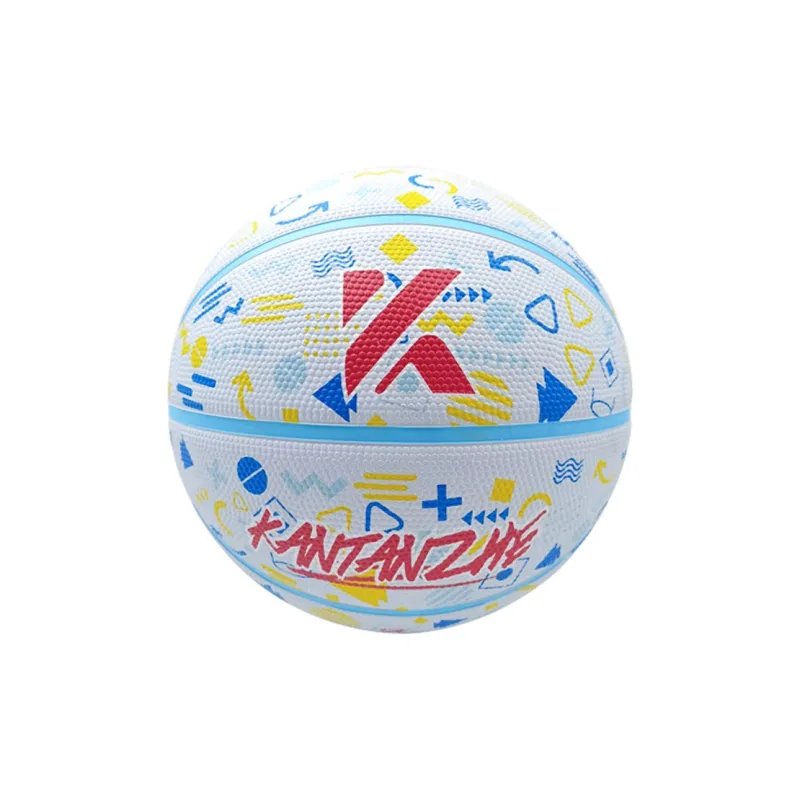KANTANZHE Rubber Basketball Size 7 Training Unisex-15