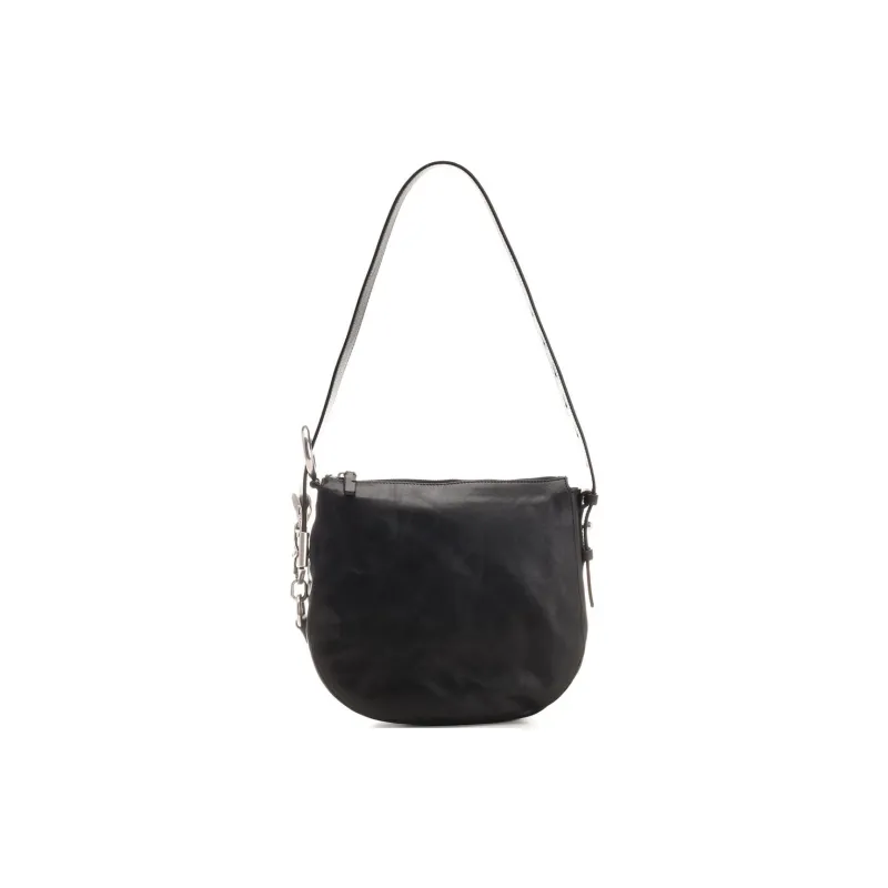 Burberry Calfskin Knight Bag, Crossbody Bag, Shoulder Bag Women's Black-5