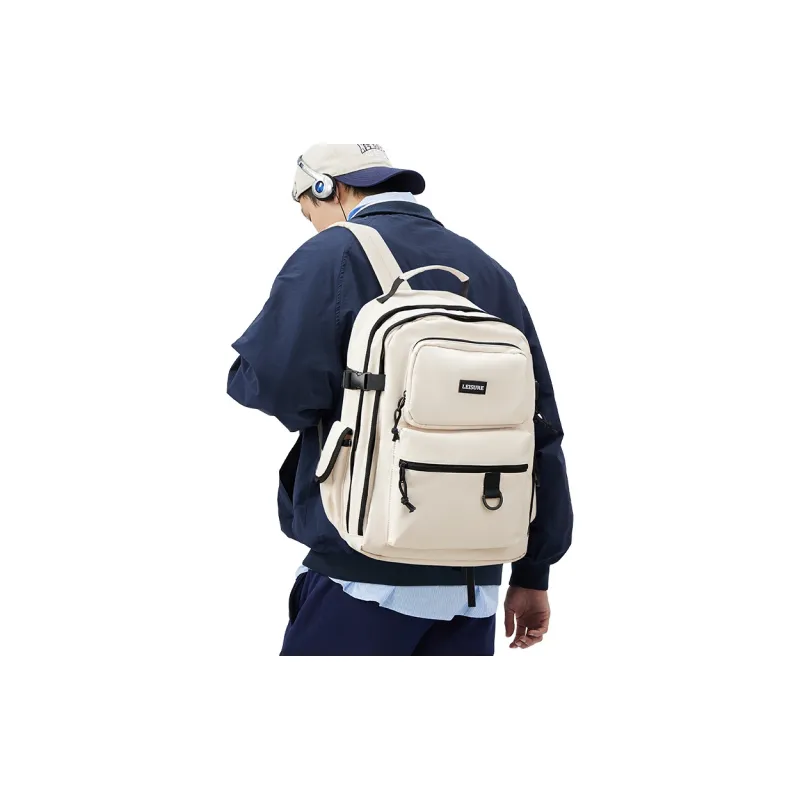 LANDCASE Fabric Laptop Backpack Unisex Multicolor-12