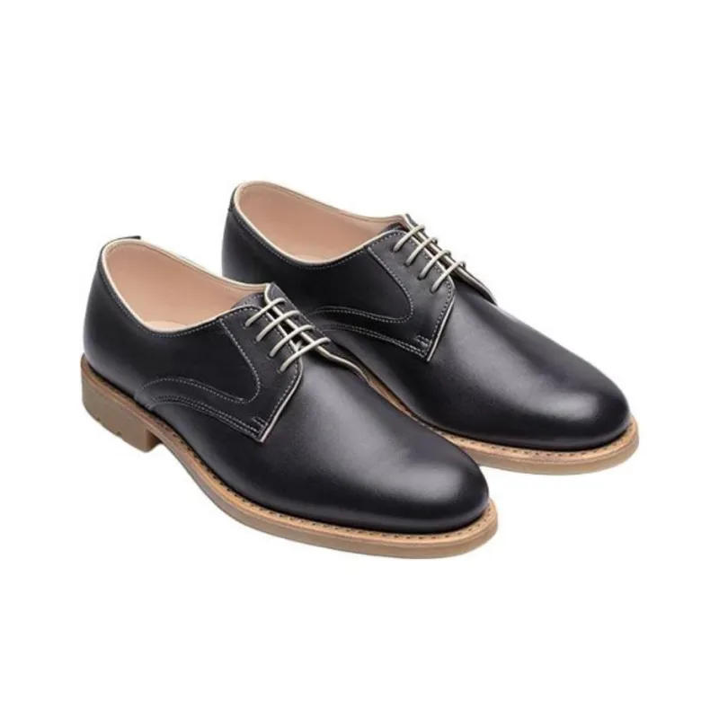 Paraboot Saphir Casual Single Shoes 3.5cm Women's Marine Blue-2