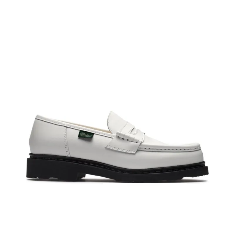 Inès Hadj-Hacène x Paraboot Michael Loafers Women's White-1