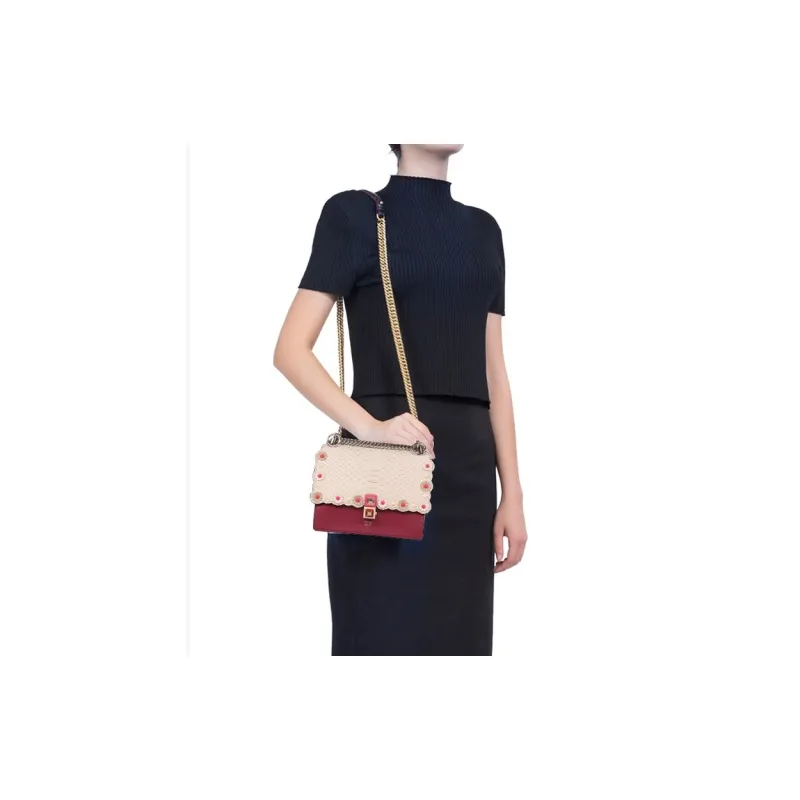 FENDI Kan I Shoulder Bags-5