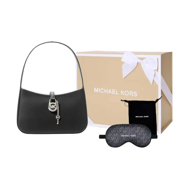 MICHAEL KORS Lyra Small Leather Pochette-4