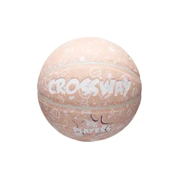 CROSSWAY PU Basketball Light Pink Size 7 Training Unisex