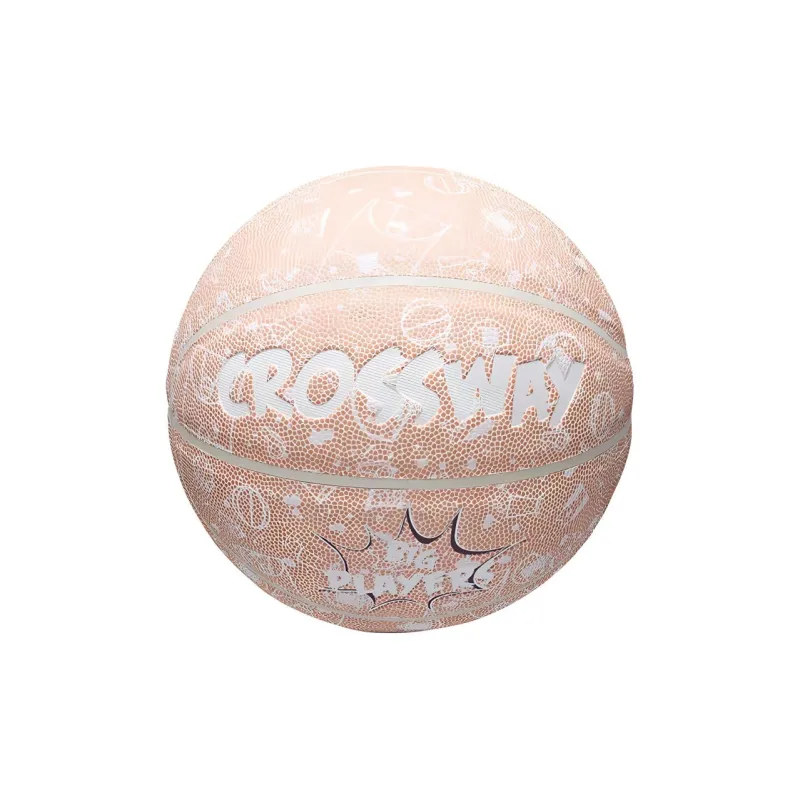 CROSSWAY PU Basketball Light Pink Size 7 Training Unisex-0