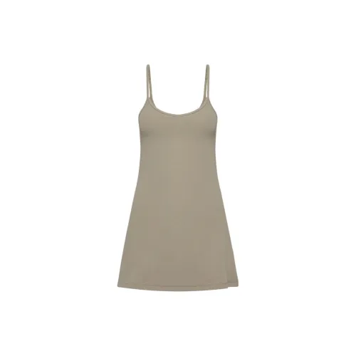 ARITZIA Slip Dresses Women's Modern Taupe