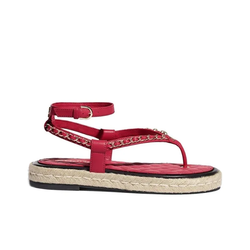 CHANEL One-Strap Sandals Women's-1