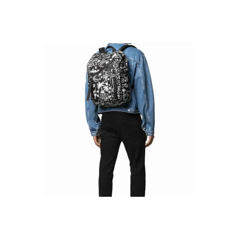 Golden Goose All-over Graphic Print Backpack-2