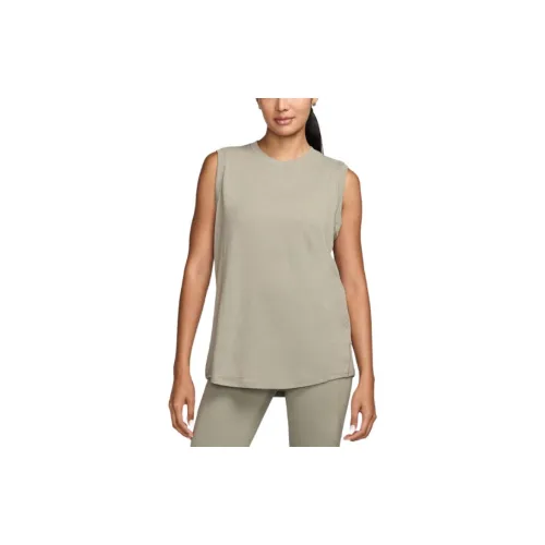 Nike Dri-Fit Tank Tops Women's Light Military Green