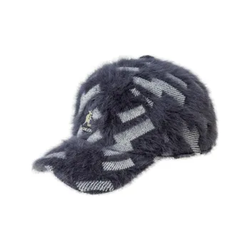 KANGOL Angora Wool Baseball Caps Unisex White/Black