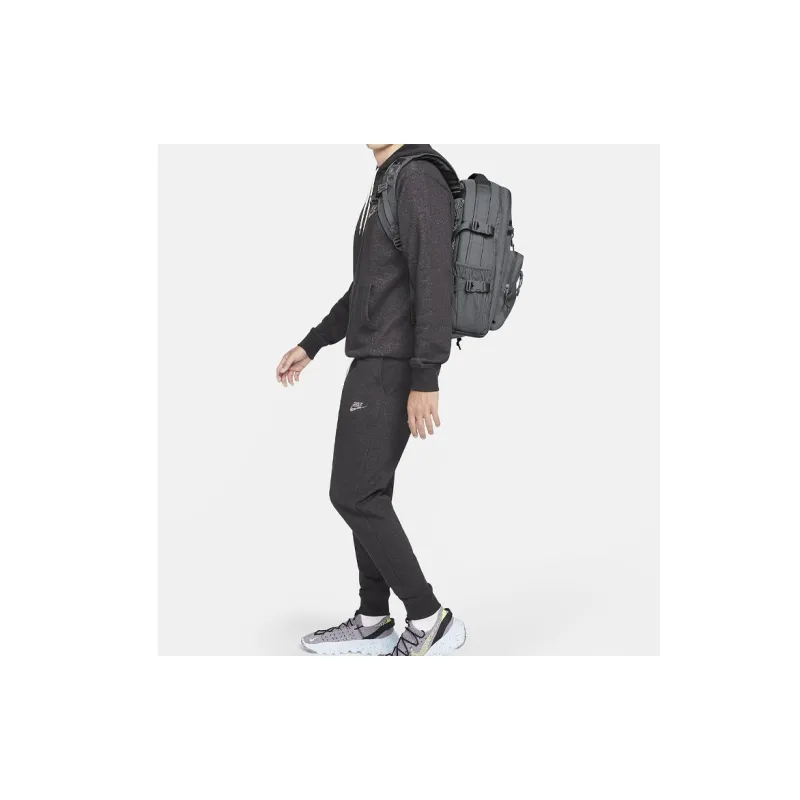 Nike Fabric Backpack Regular Unisex Black Gray-5
