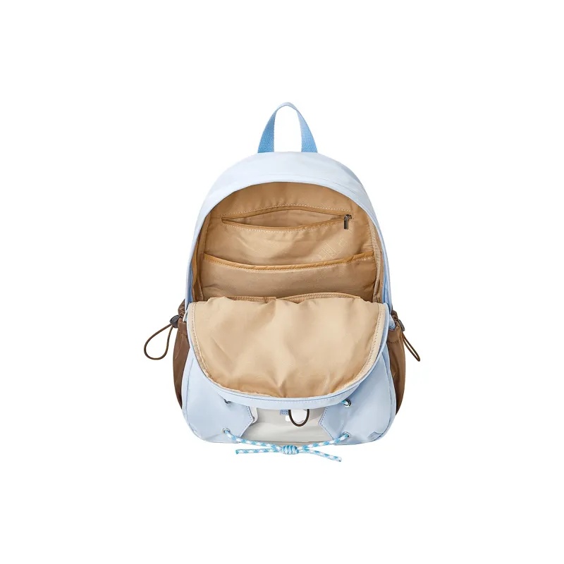Miffy Fabric Backpack Large Size Women's Blue/Pink-5