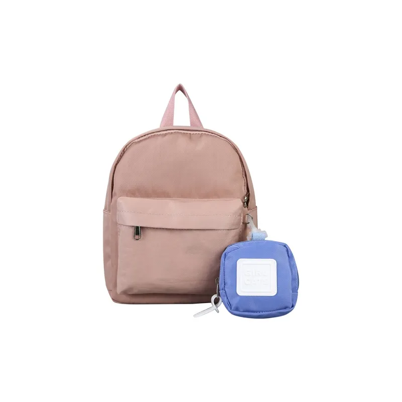 NX DOUGHNUT Nylon Backpack Unisex Black/Pink/Yellow/Orange/Green/Blue-1