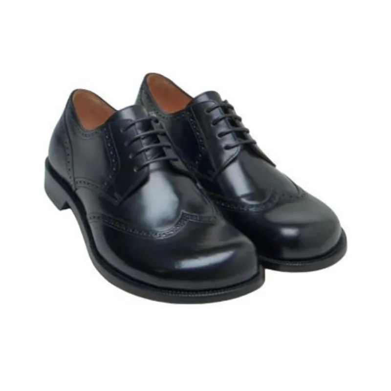 LOEWE Campo Dress Shoes Men's Black-4