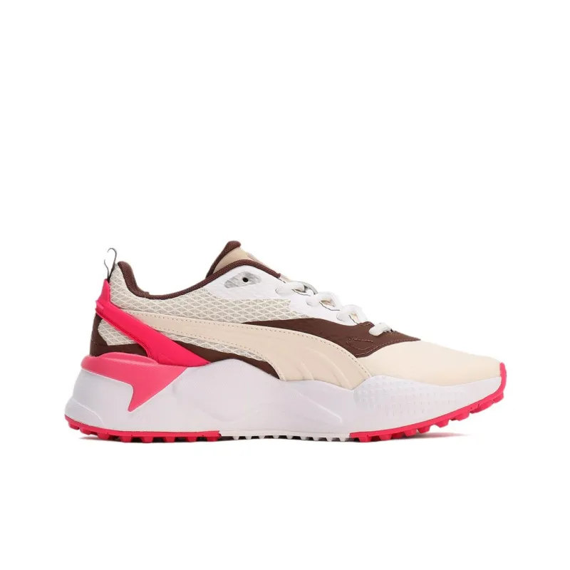 PUMA GS X Efekt Anti Slip Wear Resistant Low Top Golf Shoes Women's Beige-1