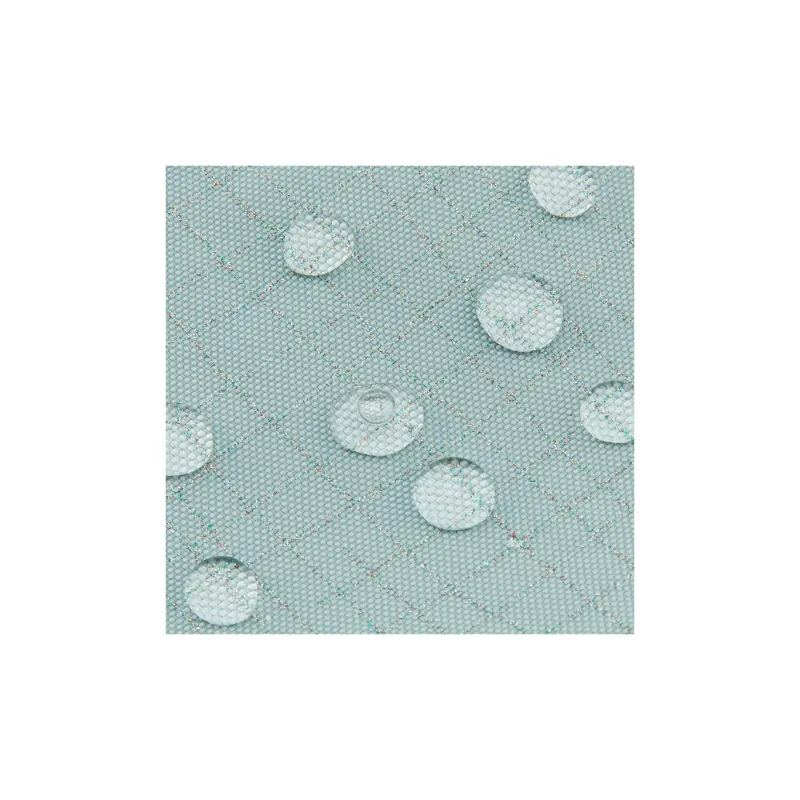 Kipling Polyamide Clutch Unisex Gray Green Base With Silver Thread Plaid Print-4