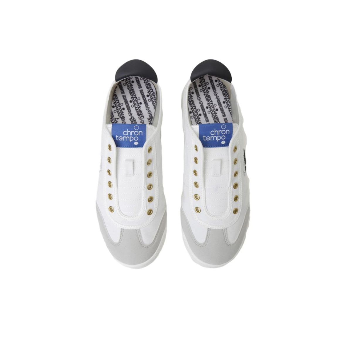 DESCENTE Cron Tempo Casual Shoes Unisex Low-Top White Black