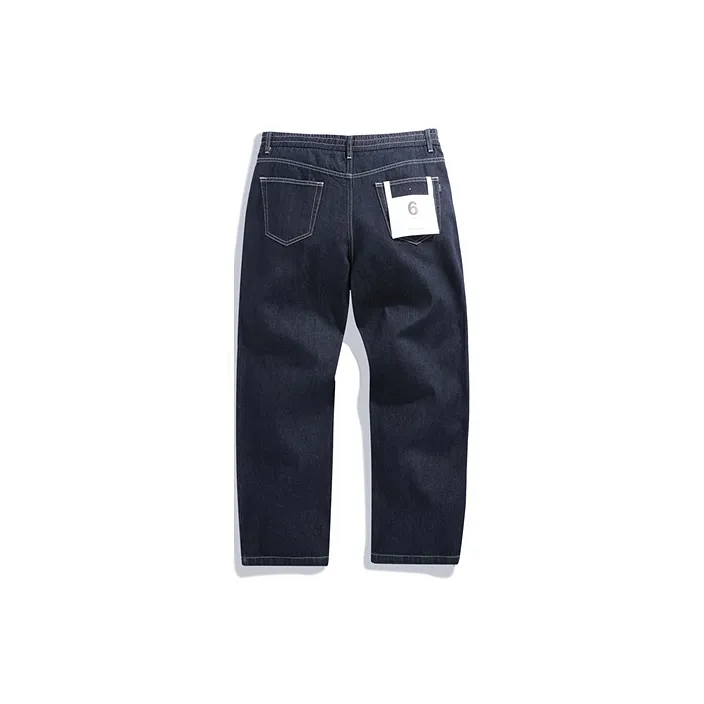 PEACEBIRD MEN Jeans Men Navy Blue, Batch 1-1