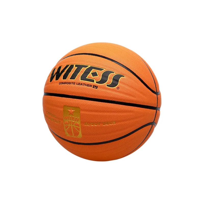 WITESS Microfiber Leather Basketball Orange Size 7 Training Unisex-2