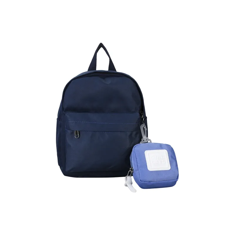 NX DOUGHNUT Nylon Backpack Unisex Black/Pink/Yellow/Orange/Green/Blue-14