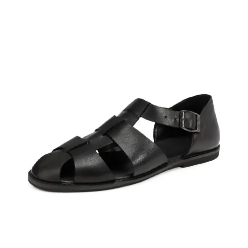Voguhomme Beach Sandals Men's Black