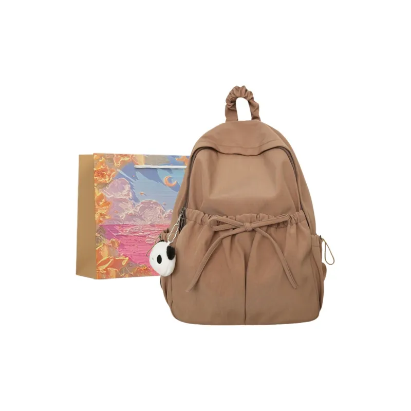 BRINCH Nylon Backpack Women's Multicolor-11