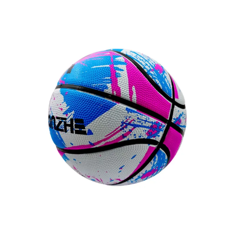 KANTANZHE Rubber Basketball Size 7 Training Unisex-33