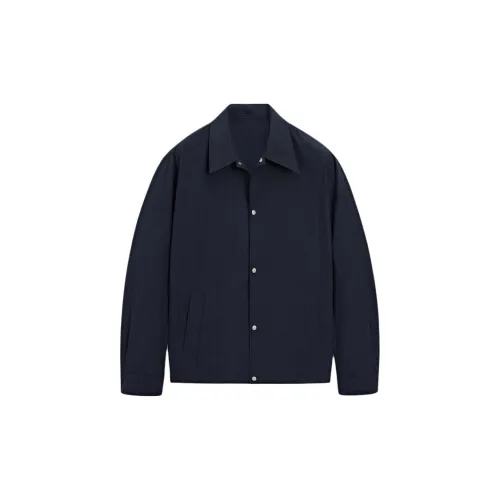 Massimo Dutti Jackets Men Sea Blue