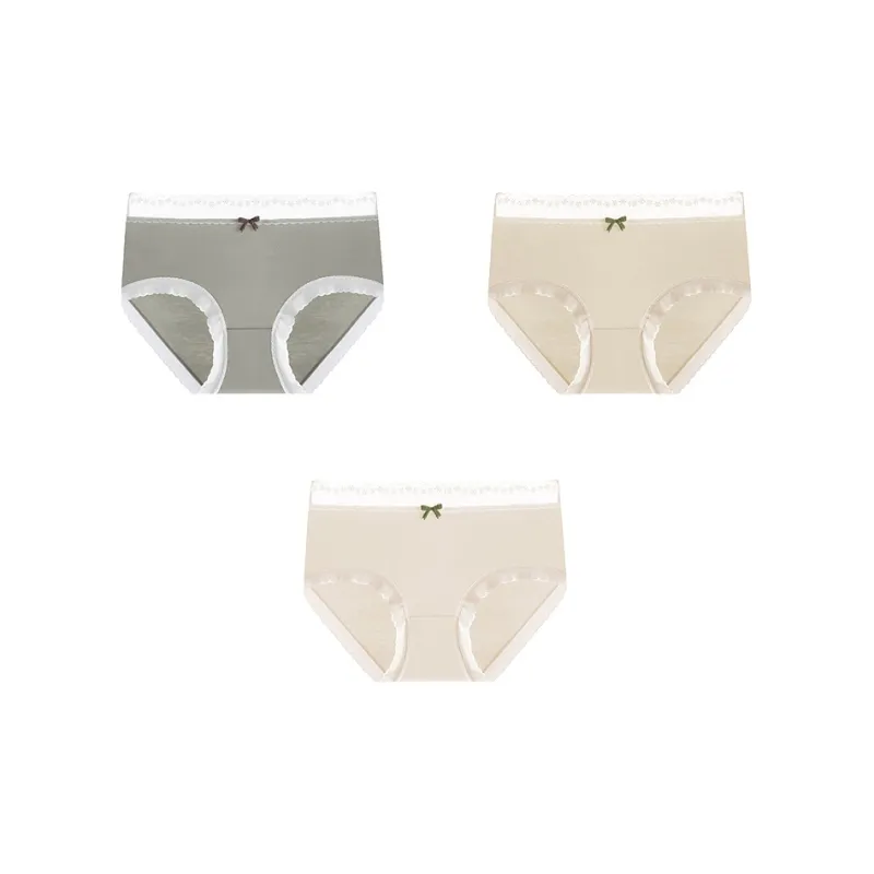 PLANDOO Underpants Women's 3 Pack-0
