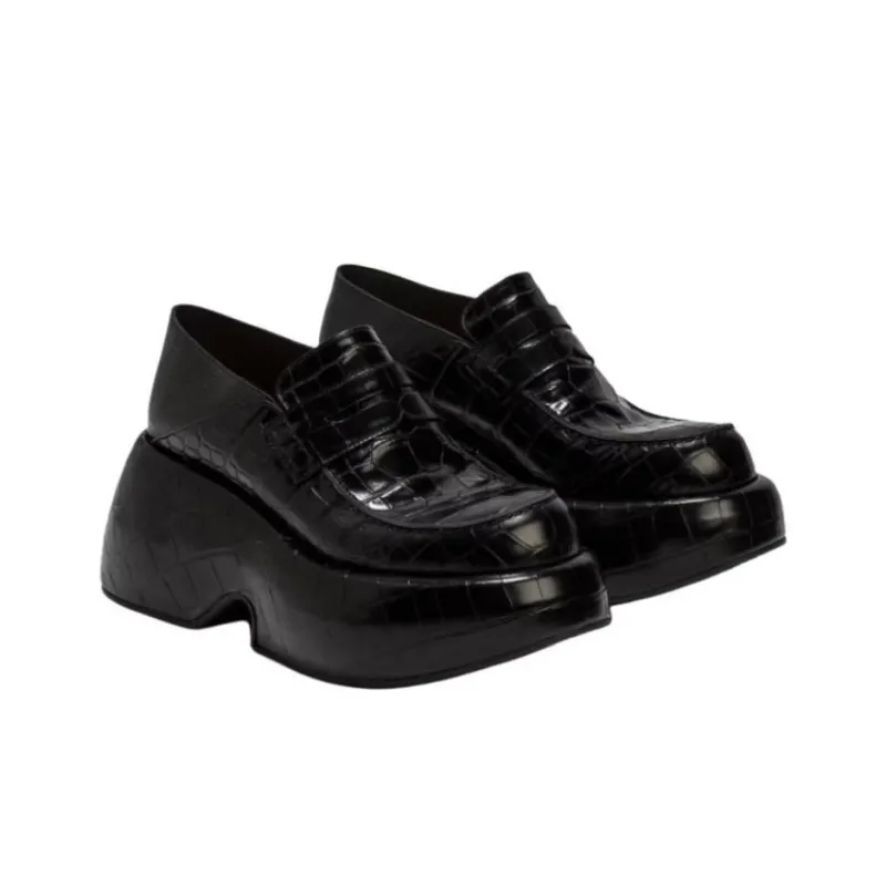 LOEWE Platform Shoes Women's Black-2