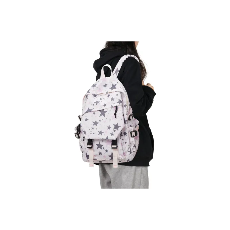 LANDCASE Fabric Backpack Laptop Backpack Unisex Multicolor-199