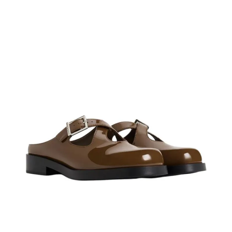 CHARLES&KEITH Composite Sole Closed Toe Slippers 3cm Women's-12