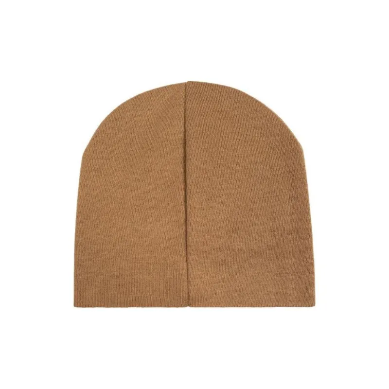 MOSCHINO Intarsia Knit-logo Beanie-1