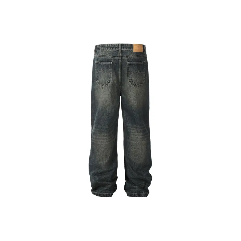 GBXM Jeans Unisex Vintage Blue-1