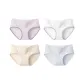 C Set-Multicolor Hem-Purple & White & Skin & Blue (4 Pack)