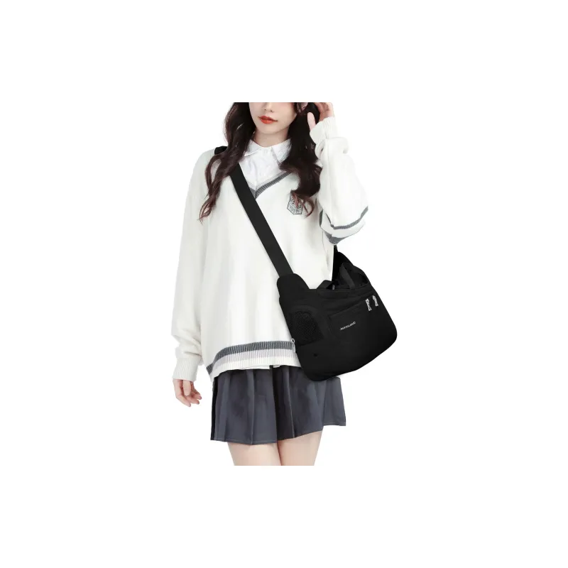 JEANSWEST Fabric One Shoulder Handbag Unisex Multicolor-23