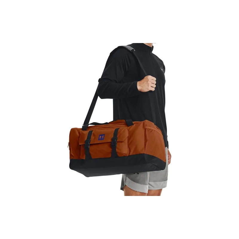 Under Armour Gametime Polyester Travel Bag, Shoulder Bag, Crossbody Bag, Handbag Regular Unisex Brown-2