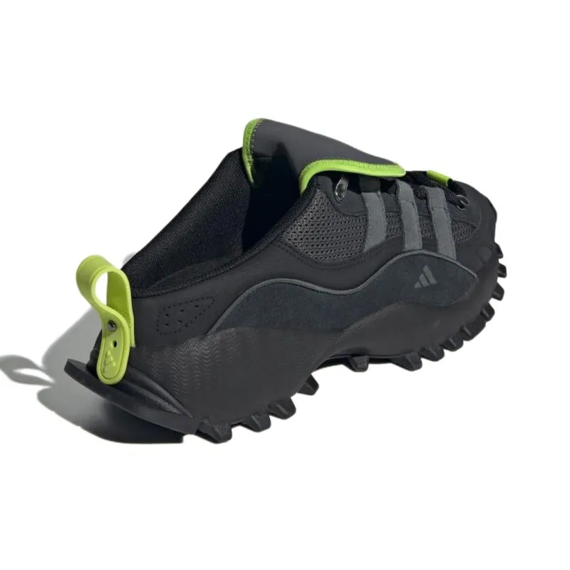 Adidas SEEULATER MULE Abrasion Resistant Slip Resistant Wrap toe Slippers Unisex Black-3