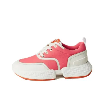 HERMES Giga Low Top Casual Shoes Women's Pink