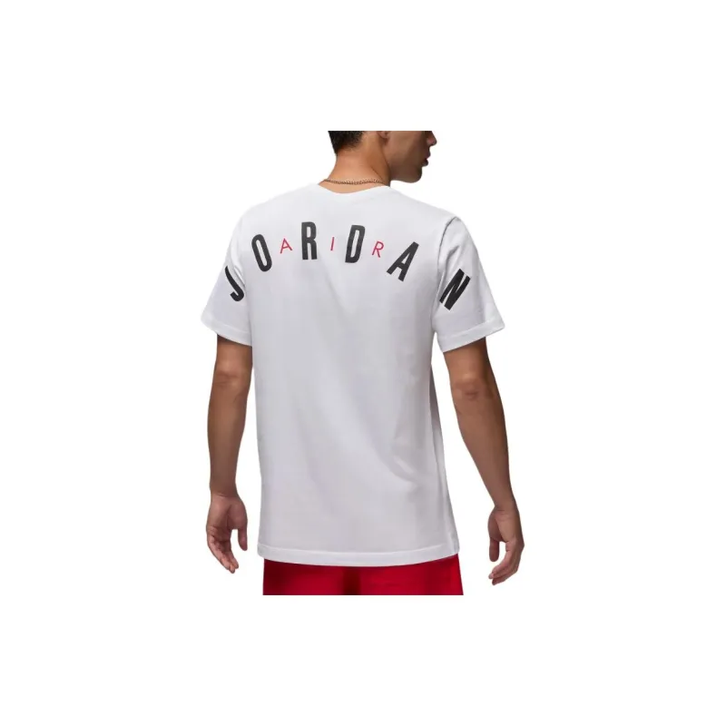 Jordan Air T Shirts Men White-1