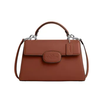 COACH Eliza Delicate Calfskin Shoulder Bag Crossbody Bag Handbag Women's Redwood Color