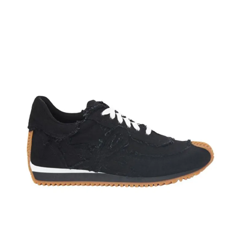 LOEWE Flow Runner Cushioning Low Top Sports Casual Shoes Men's Black-1